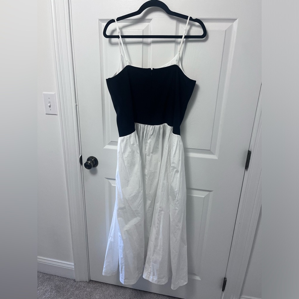 By Anthropologie Twofer Peekaboo Midi Dress - Picture 8 of 8